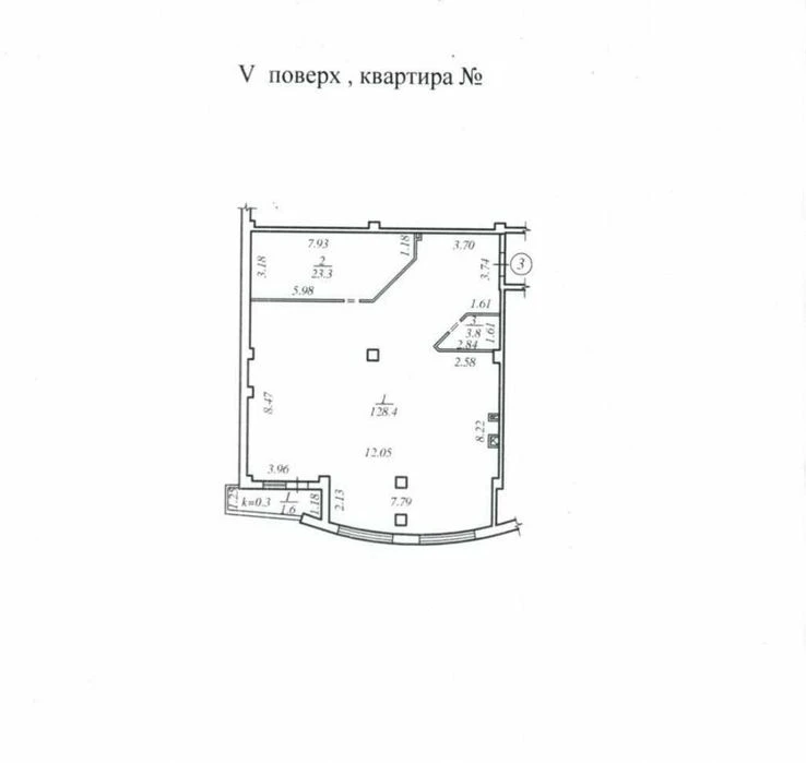 Apartment for sale 157 m2 Slavia residential complex Slavia Yavornytskoho Ave. Nag