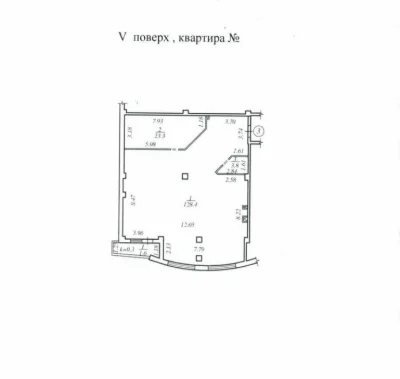 Apartment for sale 157 m2 Slavia residential complex Slavia Yavornytskoho Ave. Nag