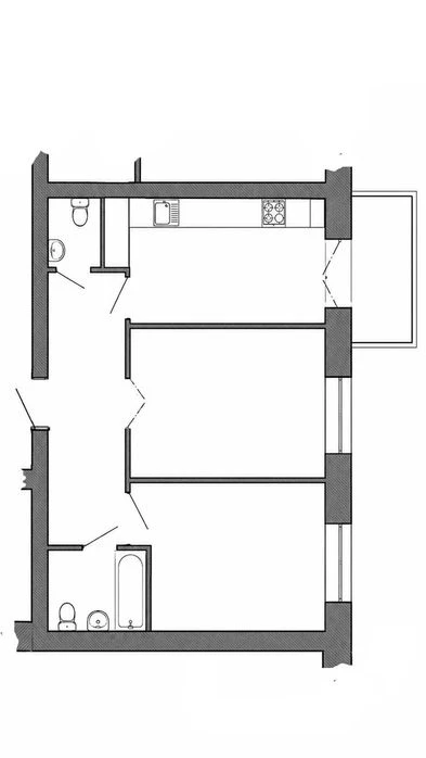 Продаж 2-кімнатної квартири 64,4 м² ЖК Скандинавія, Бандери