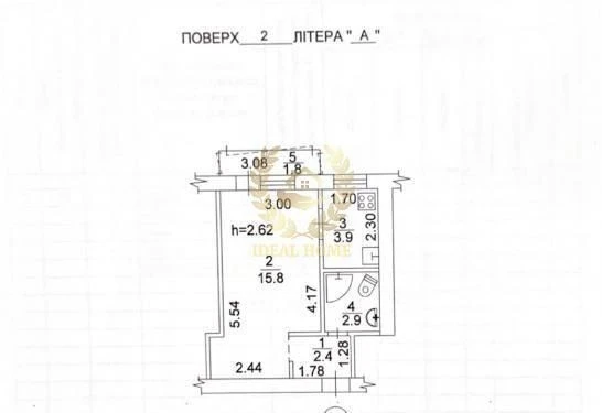 Sale of 1-room apartment 27 sq. m. on Naberezhno-Lugova 5 street • ID