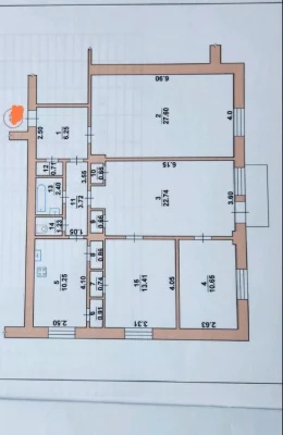Продам 3х кімнатну квартиру в центрі міста
