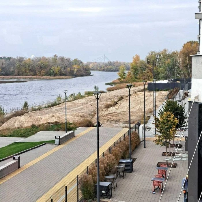 2k 63m residential complex Rusanivska Gavan Mykilsko-Slobidska with a view of the