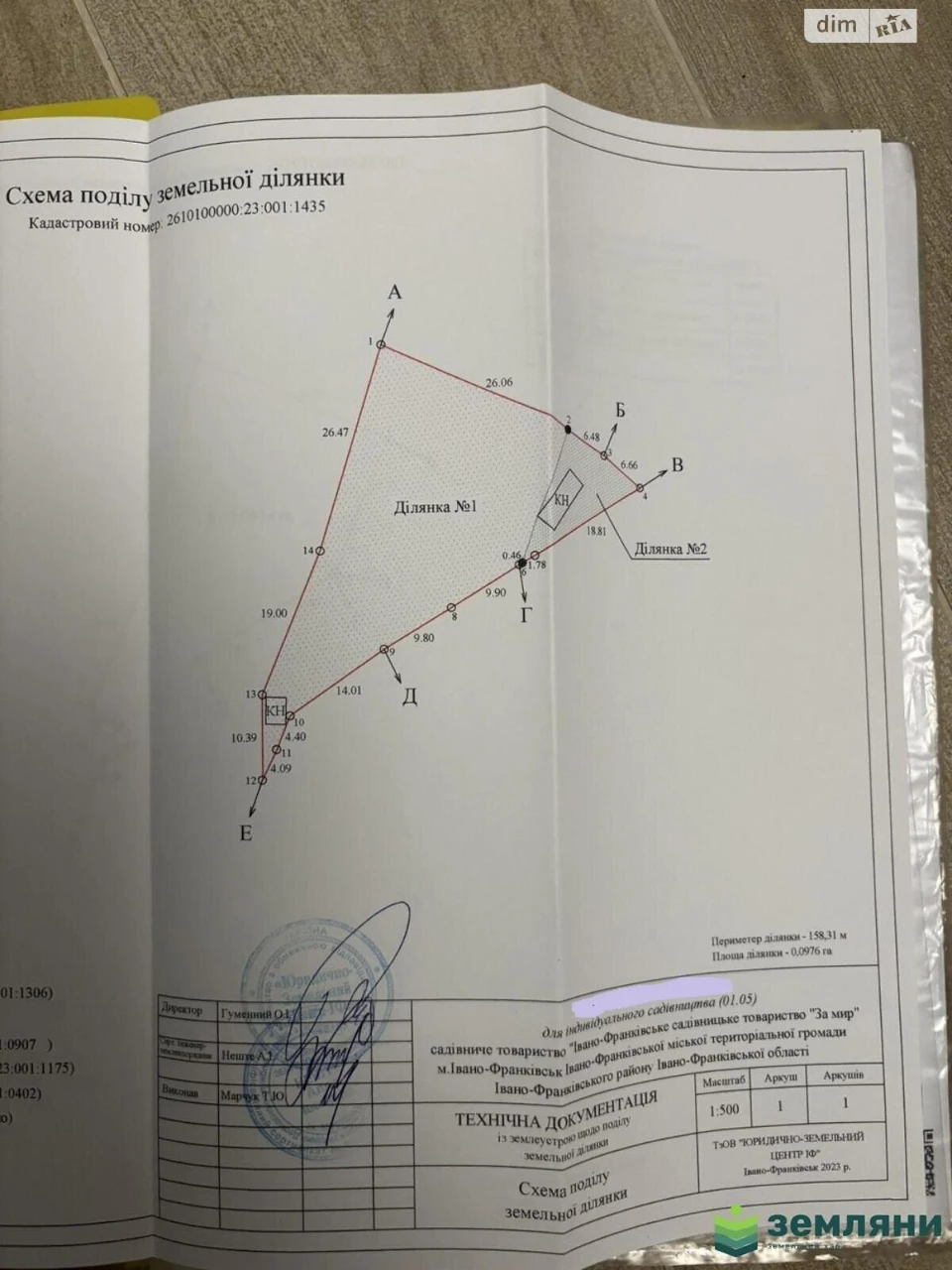 Продаж Земля комерційного призначення