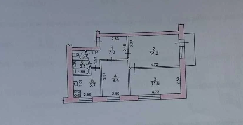 продам трехкомнатную квартиру, ул. Олимпийская