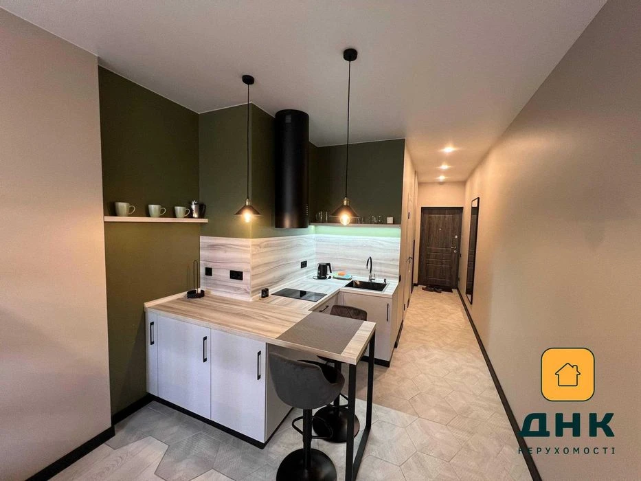 Студия 30 м² с ремонтом Аркадия