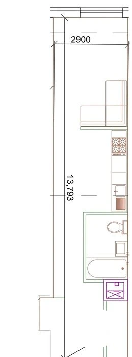 Продам квартиру 40м ЖК Central Park м.Дніпро