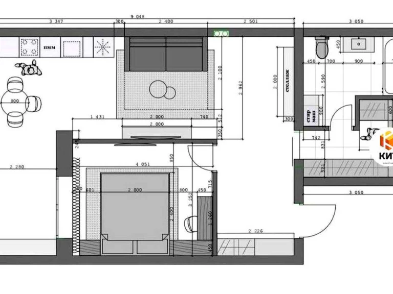 Apartment. Kharkiv, Klemenova Dacha St., 11