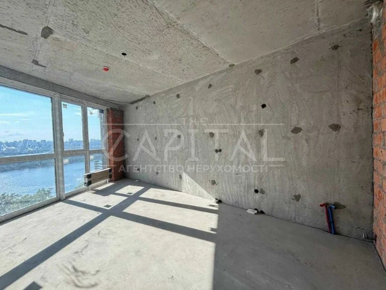 I am selling a 54.3m2 apartment with a view of the Dnieper in the Zarichny residential complex, price