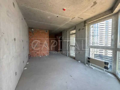 I am selling a 54.3m2 apartment with a view of the Dnieper in the Zarichny residential complex, price
