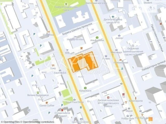 For sale 2-room apartment 69 sq. m. on Antonovycha St. 83 • ID 34677