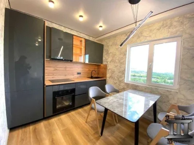 No commission, Nova Angliya residential complex, 1-room apartment with renovation, Vidova, Vi