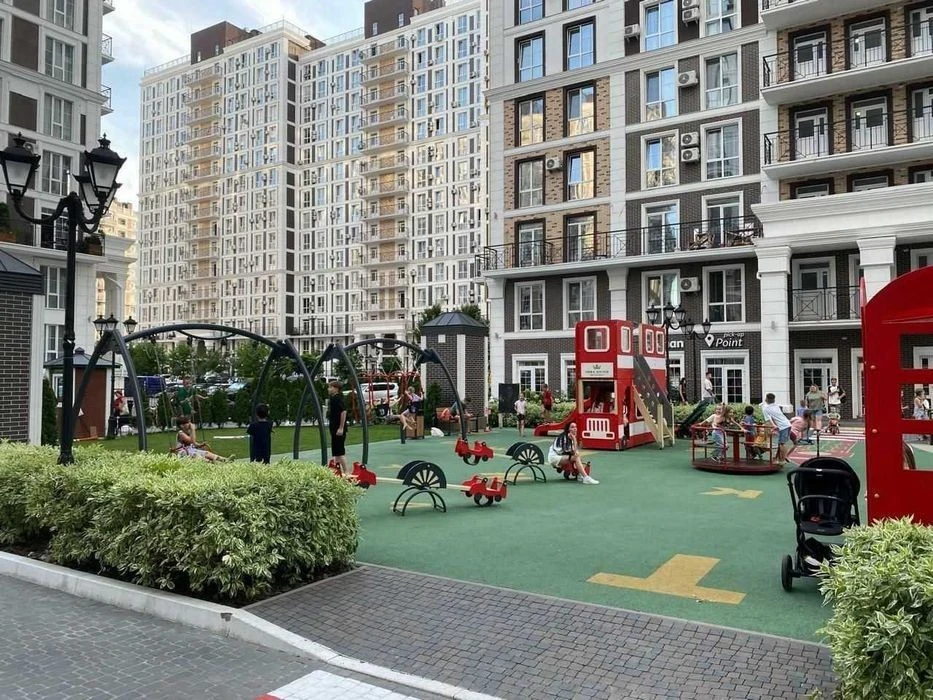No commission, Nova Angliya residential complex, 1-room apartment with renovation, Vidova, Vi
