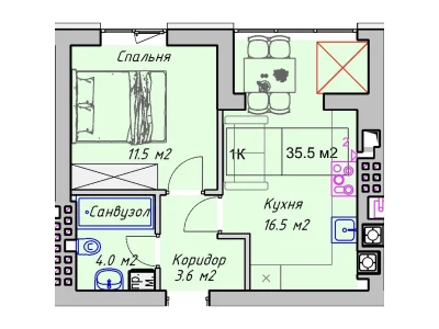 Продаж Квартира Басів Кут