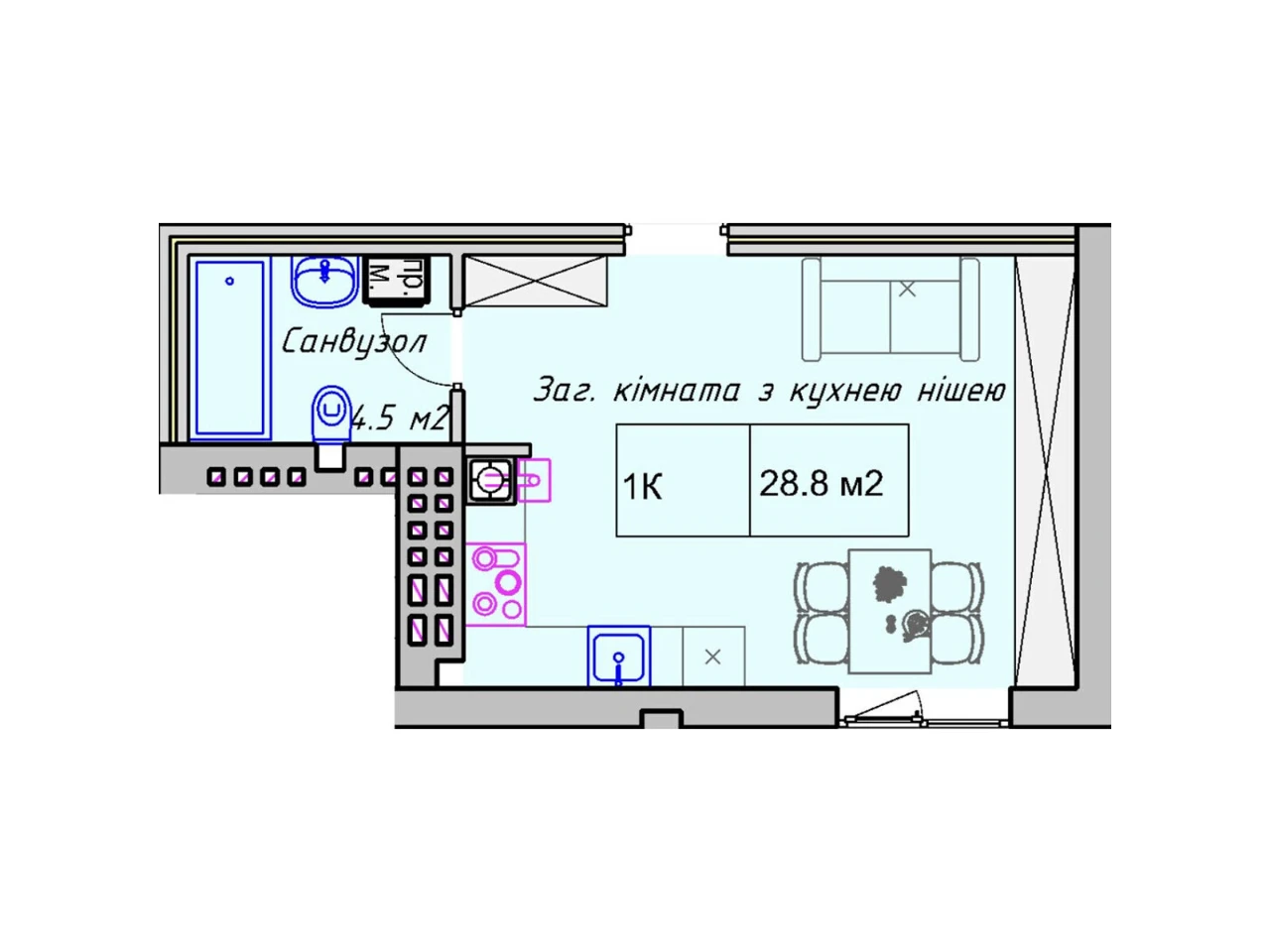 Продаж Квартира Басів Кут