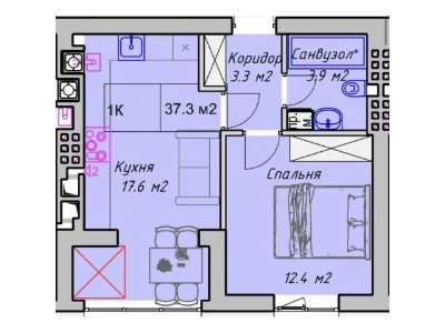 Продаж Квартира Басів Кут