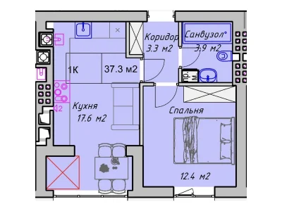 Продаж Квартира Басів Кут