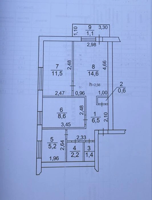 Продаю 3-кімнатну квартиру, Ліски, вул. Є. Логінова. Ц5