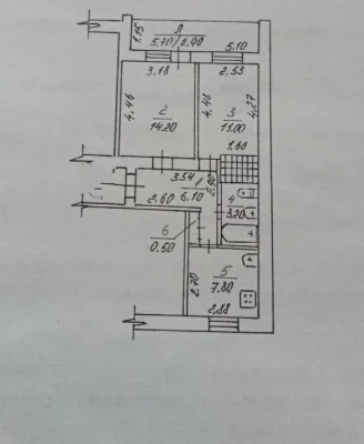 Продаю 2к/7/9 р-н рынка Колос