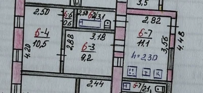 Продажа квартиры на земле в районе Центрального рынка .