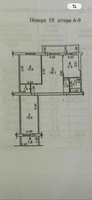 Продам 3к квартиру в Центрі міста, Пр. Центральний