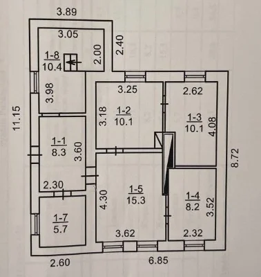 Продается уютный дом 68м2 с участком 5 сот с выходом к реке,