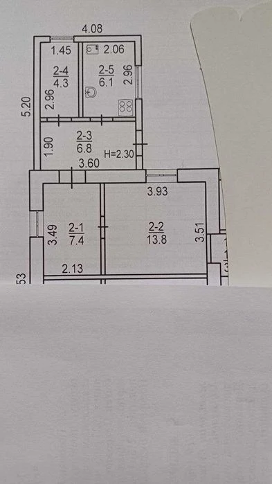 Продам пол дома ЮТЗ ПЕР. Полярный -  Молодогвардейская
