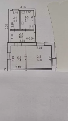 Продам пол дома ЮТЗ ПЕР. Полярный -  Молодогвардейская