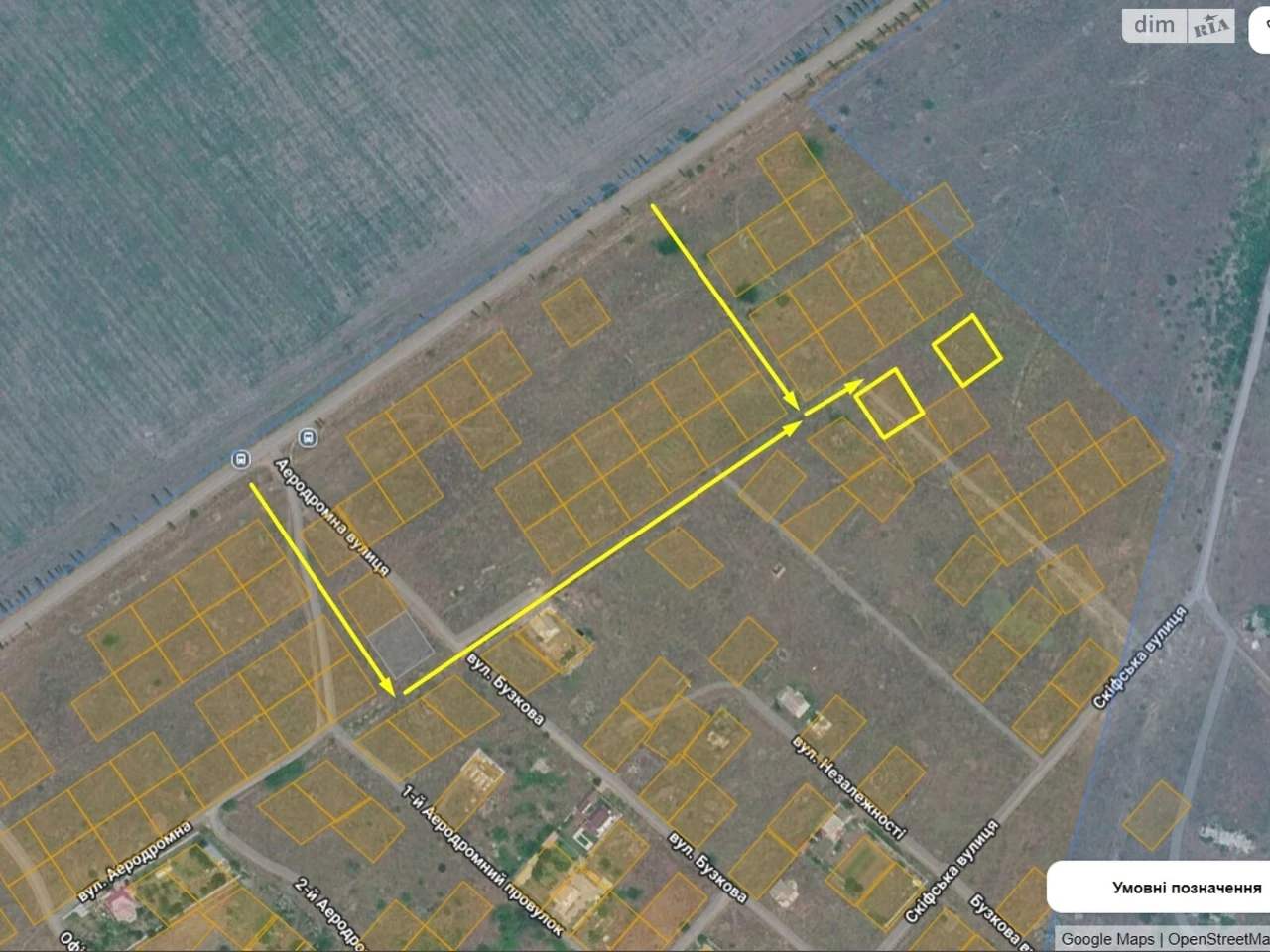 Продаж Ділянка під житлову забудову Центральний