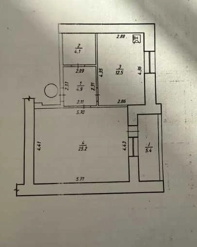 Продаж 1-кімнатної квартири пр-п. Свободи