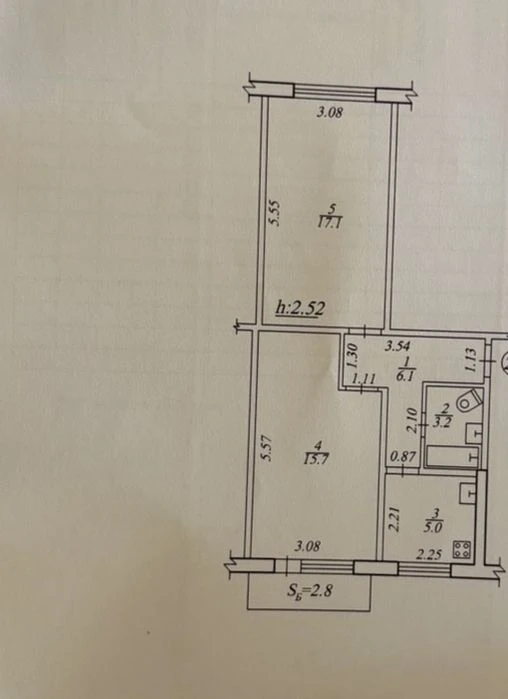 Продаж 2кім.квартири по вул. Харківська