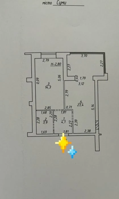 Продам 1к Харківська, АО, Меблі, Техніка