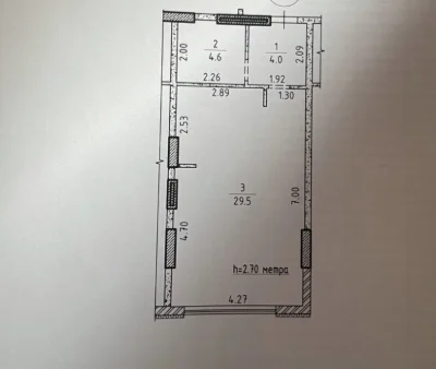 Продам 1 кімнатну квартиру