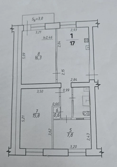 В продажу тепла та стильна 3к квартира під єВідновлення