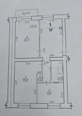 В продажу тепла та стильна 3к квартира під єВідновлення