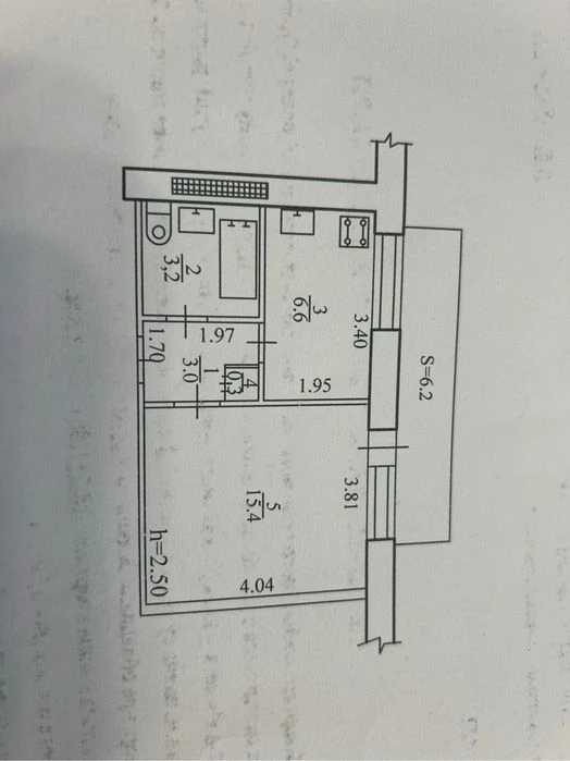 Продам 1 кімнатну квартиру.Є відновлення!