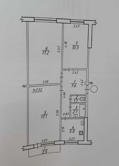 Продаж 3-кімнатної квартири по вул. Герасима Кондратьєва (Кі