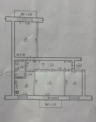 Продаж 3к. пров. Гетьманский