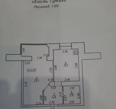 Продаж 1 к. квартири в новобудові