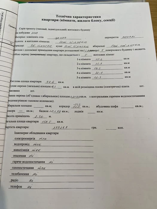 Продаю дворівневу сиру квартиру.