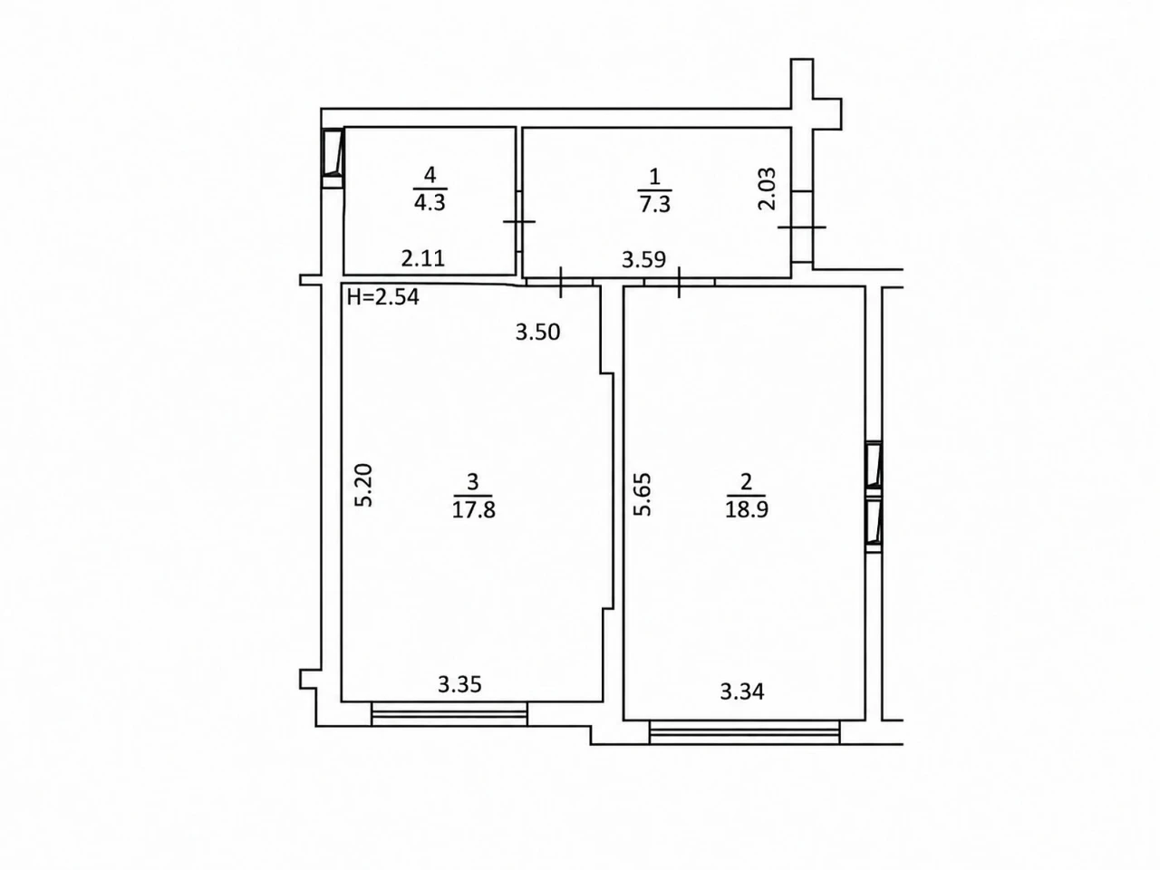 Apartment for sale Zhulyany