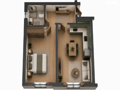 Apartment for sale Zhulyany