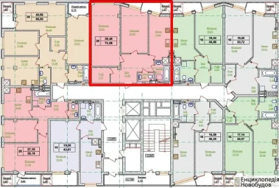 Продаж 2к квартири 73 кв.м, м. Тернопіль, вул. Генерала Миро