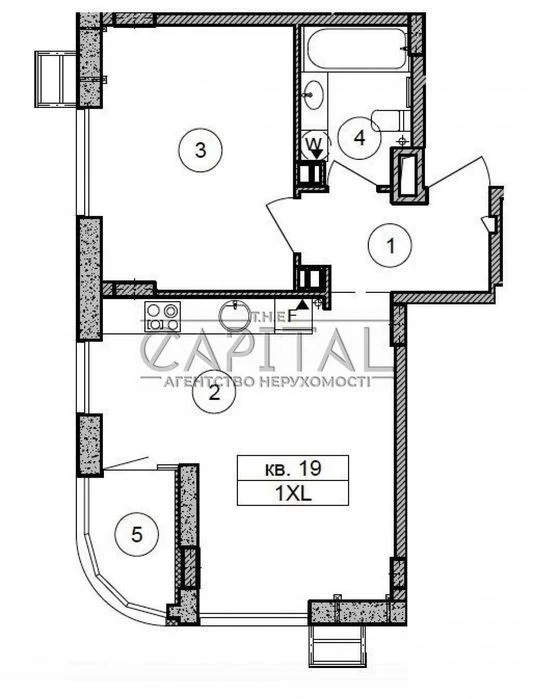 For sale / Apartment / Respublika Residential Complex / Holosiivskyi