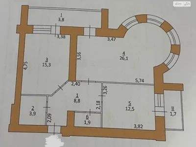 Продаж Квартира Центр