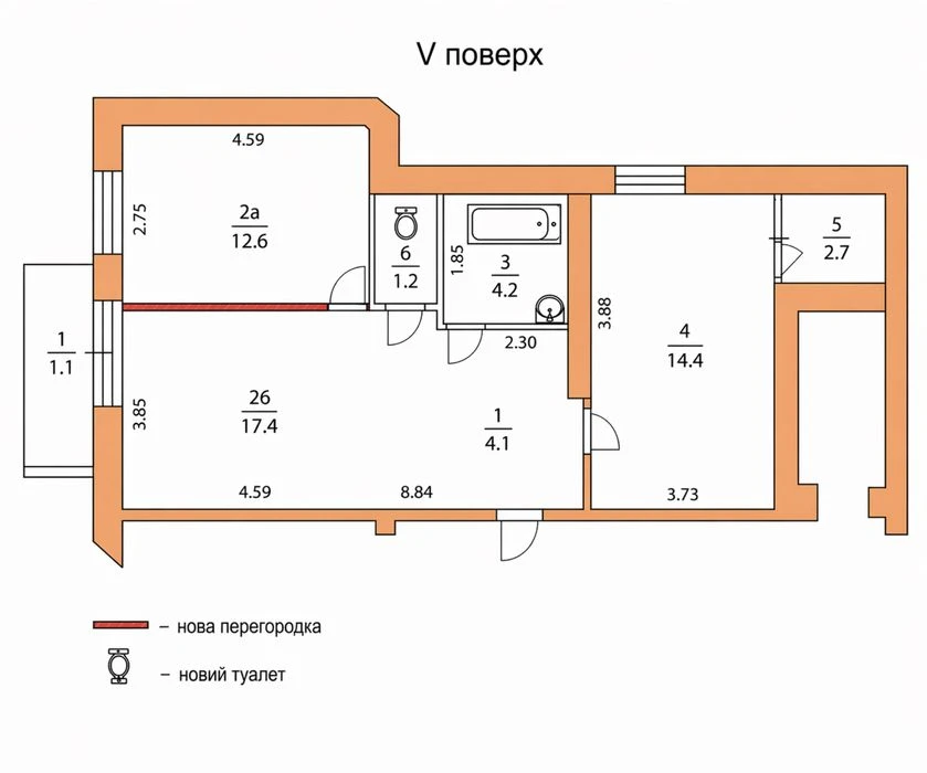 Вигідна ціна! Квартира на Лозовецькій в новобудові
