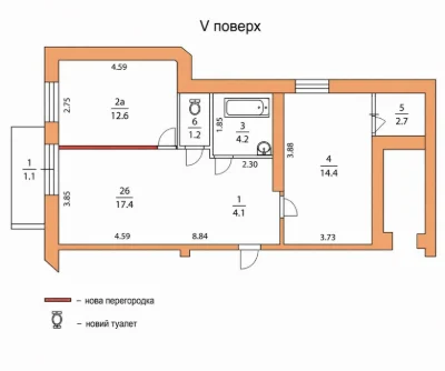 Вигідна ціна! Квартира на Лозовецькій в новобудові