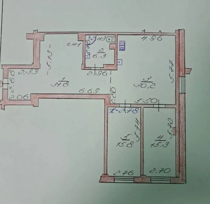 Луцьк .Продаж від власника , 2 к.квартира