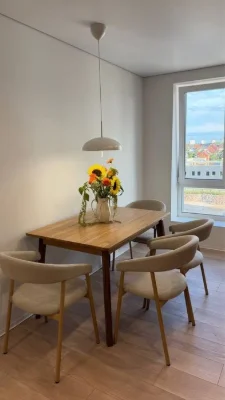 Дизайнерська квартира 42 м² | ЖК «Перший квартал» | 8 поверх