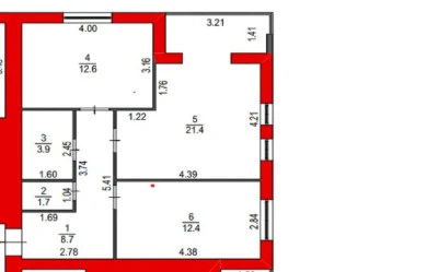 Продам простору 2 км квартиру