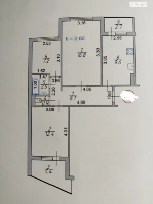 Продаж Квартира 40 мікрорайон